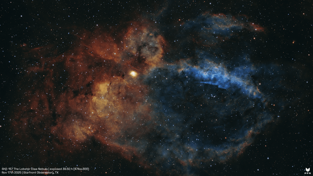 SH2-157 The Lobster Claw Nebula -  Signed.png